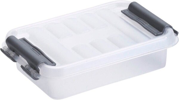 sunware Q-line Aufbewahrungsbox 0,2 l transparent 11,3 x 7,8 x 2,9 cm, 1 St.