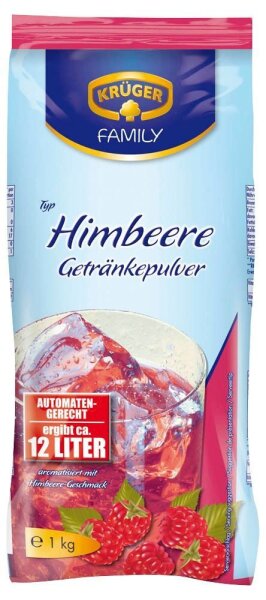 KRÜGER Himbeere Getränkepulver 1,0 kg