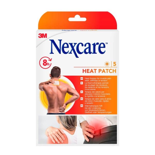 Nexcare™ Rückenwärmer selbstklebend N2005P weiß 9,5 x 13,0 cm, 5 St.