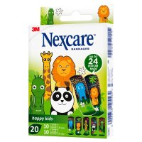 Nexcare™ Pflaster Happy Kids Animals N0920AN bunt, 20 St.