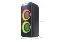 SHARP PS-949 Entertainment-Center schwarz