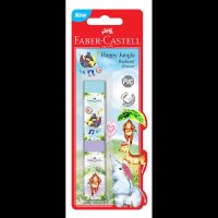 2 FABER-CASTELL Radiergummis Happy Jungle