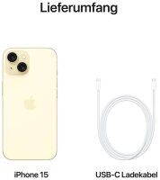 Apple iPhone 15 Plus gelb 512 GB