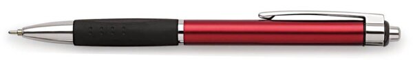 UNOMAX® Kugelschreiber Quartz Classic rot, Schreibfarbe: blau, 1 St.