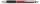 UNOMAX® Kugelschreiber Quartz Classic rot, Schreibfarbe: blau, 1 St.