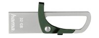 hama USB-Stick Hook-Style grün, silber 32 GB
