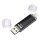 hama USB-Stick Laeta Twin schwarz 16 GB, 1 St.
