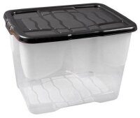 cep Curve Aufbewahrungsbox 24,0 l transparent, schwarz...