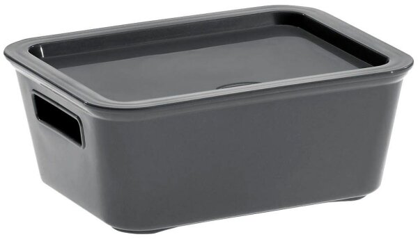 cep Bella Aufbewahrungsbox 1,18 l grau 14,0 x 18,0 x 7,0 cm, 1 St.