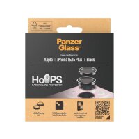 PanzerGlass™ HOOPS Kamera-Schutzglas für Apple iPhone 15, iPhone 15 Plus