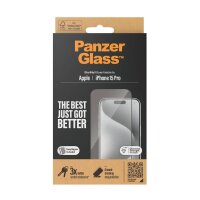 PanzerGlass™ UWF mit Applikator Display-Schutzglas für Apple iPhone 15 Pro