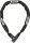 ABUS Fahrradschloss CH Lock 5415 schwarz 85,0 cm