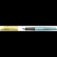 STABILO Flow Cosmetic Patronenfüller blau/gelb...
