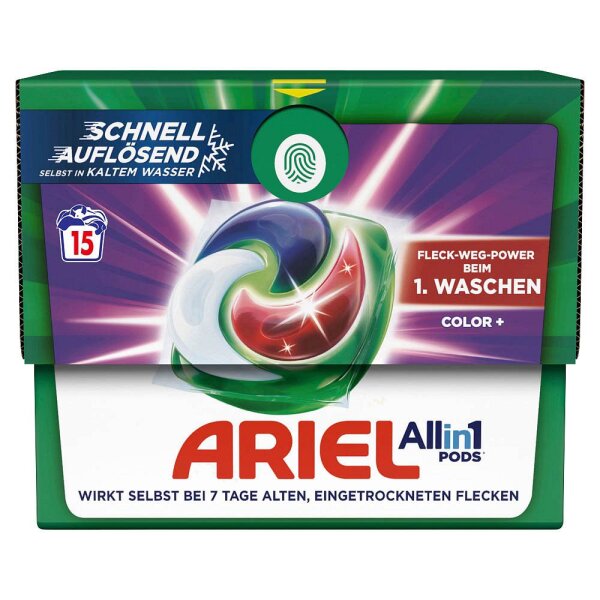 ARIEL COLOR+ Allin1 PODS Waschmittel 15 St.