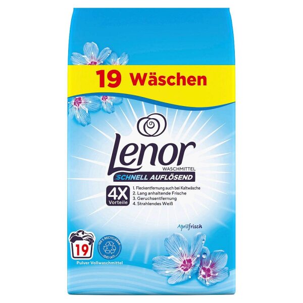 Lenor Aprilfrisch Waschmittel 1,14 kg