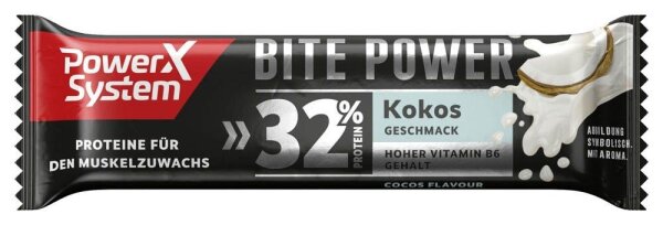 Power System BITE POWER 32% Proteinriegel 1 Riegel
