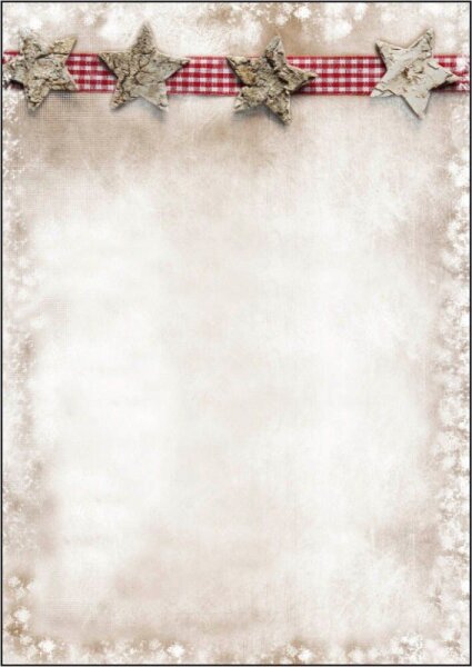 SIGEL Weihnachtsbriefpapier Winter Chalet Motiv DIN A4 90 g/qm 25 Blatt