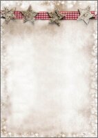 SIGEL Weihnachtsbriefpapier Winter Chalet Motiv DIN A4 90...