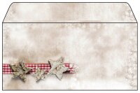 25 SIGEL Weihnachtsbriefumschläge Winter Chalet DIN...