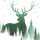 SIGEL Weihnachtsbriefpapier Christmas Forest Motiv DIN A4 90 g/qm 25 Blatt