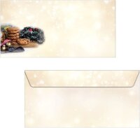 25 SIGEL Weihnachtsbriefumschläge Winter Smell DIN...