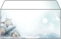 SIGEL Weihnachtsbriefumschläge Snow Star DIN lang...
