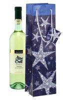 5 SIGEL Geschenktüten für Flaschen Shining Star...