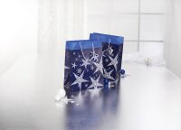 5 SIGEL Geschenktüten Shining Star Motiv 26,0 x 33,0 cm