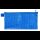 VELOFLEX Reißverschlussbeutel blau 0,26 mm, 1 St.