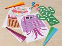 folia Bastelset Flecht- und Webemotive mehrfarbig