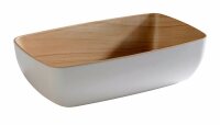 APS Schale FRIDA weiß/braun 1,8 l