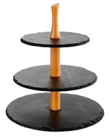 APS Etagere braun, schwarz 34,0 cm