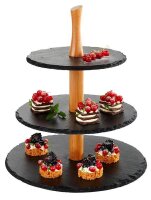 APS Etagere braun, schwarz 34,0 cm