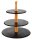 APS Etagere braun, schwarz 34,0 cm