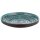 APS Teller CANCUN blau/braun 23,0 cm