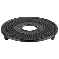 APS Untersetzer ASIA schwarz 13,5 x 13,5 cm