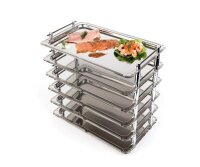APS System-Tablett PROFI LINE silber rechteckig 53,0 x...