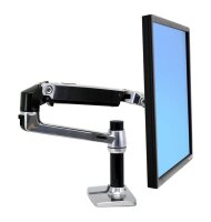 ergotron Monitor-Halterung LX 45-241-026 silber für 1 Monitor, Tischklemme, Tischbohrung