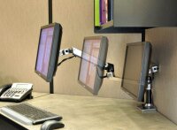 ergotron Monitor-Halterung LX 45-241-026 silber für 1 Monitor, Tischklemme, Tischbohrung