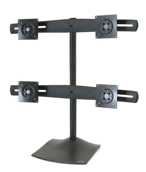 ergotron Monitor-Halterung DS100 33-324-200 schwarz für 4 Monitore, Tischständer