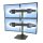 ergotron Monitor-Halterung DS100 33-324-200 schwarz für 4 Monitore, Tischständer