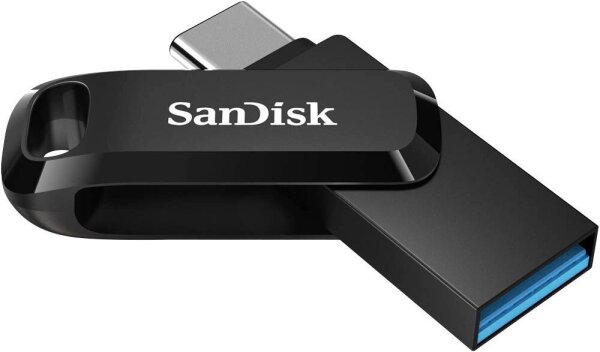 SanDisk USB-Stick Ultra Dual Drive Luxe Type-C silber 32 GB