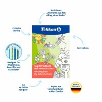 Pelikan Mein Abenteuer Leben Malbuch