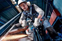 BOSCH Professional GWX 18V-SC Bluetooth Low Energy Modul und X-Lock Akku-Winkels