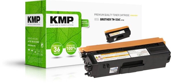 KMP B-T62  cyan Toner kompatibel zu brother TN-326C