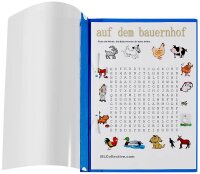 5 Lands Schnellhefter Kunststoff blau DIN A4