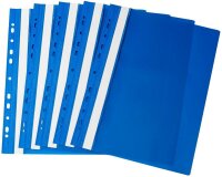 5 Lands Schnellhefter Kunststoff blau DIN A4