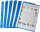5 Lands Schnellhefter Kunststoff blau DIN A4