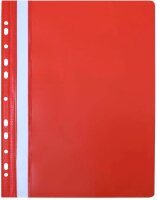 5 Lands Schnellhefter Kunststoff rot DIN A4