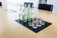 DURABLE Schreibtischunterlage Kunststoff schwarz